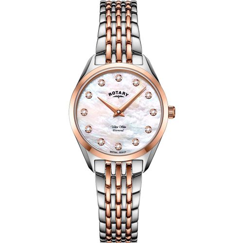 Ladies Watch Rotary Lb08012/41/D, Quartz, 27mm, 5atm