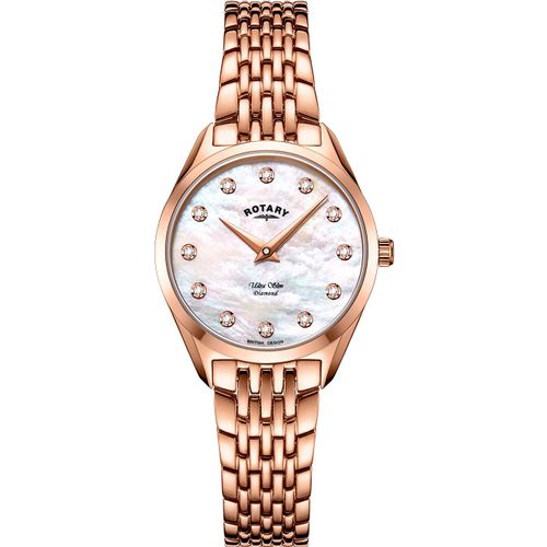 Ladies Watch Rotary Lb08014/41/D, Quartz, 27mm, 5atm