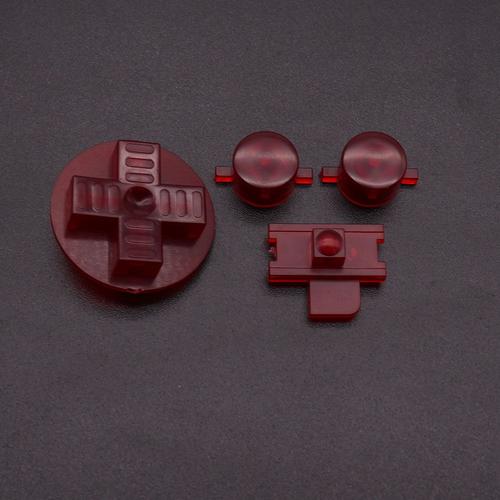 Tingdong 1set Noir Dédouaner Bricolage Boutons De Remplacement Pour Gameboy Classiques Pour Go Dmg Un B Boutons Bouton D Pad