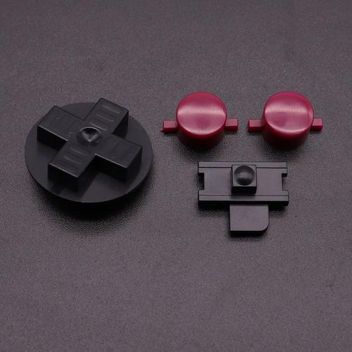 Tingdong 1set Noir Dédouaner Bricolage Boutons De Remplacement Pour Gameboy Classiques Pour Go Dmg Un B Boutons Bouton D Pad