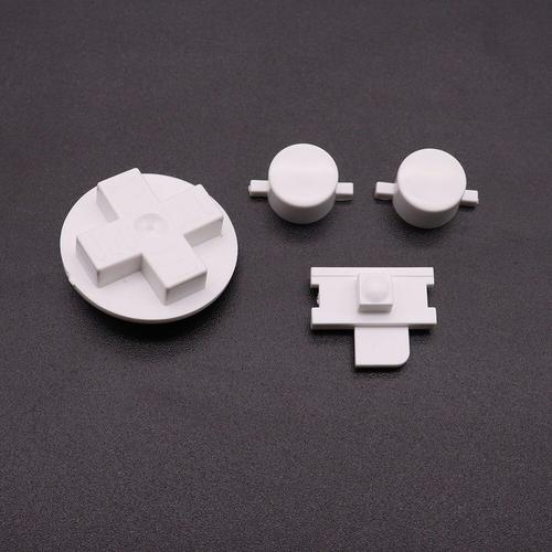 Tingdong 1set Noir Dédouaner Bricolage Boutons De Remplacement Pour Gameboy Classiques Pour Go Dmg Un B Boutons Bouton D Pad