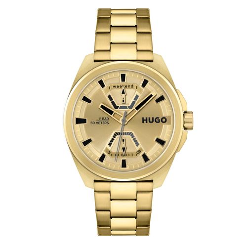 Hugo Pour Des Hommes Montre D'Exposition, Or
