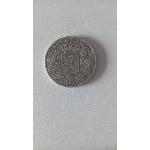 5 Francs Belge 1873