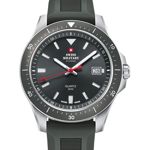 Mens Watch Swiss Military Sm34082.09, Quartz, 42mm, 5atm