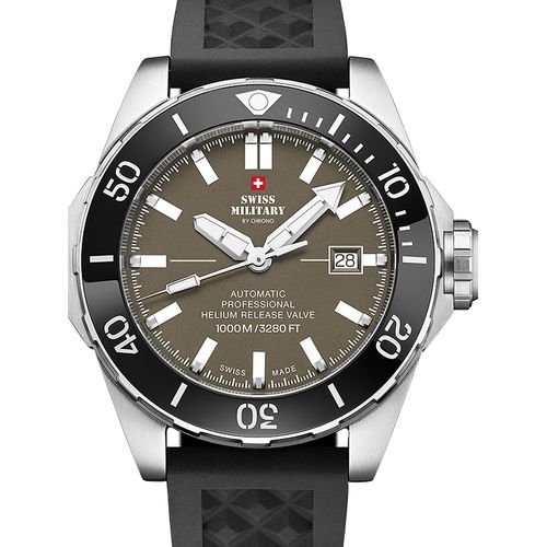 Mens Watch Swiss Military Sma34092.08, Automatic, 45mm, 100atm