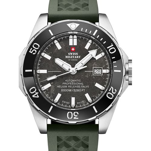 Mens Watch Swiss Military Sma34092.09, Automatic, 45mm, 100atm