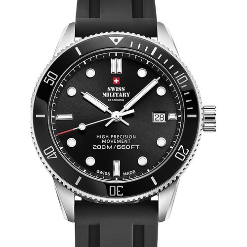Mens Watch Swiss Military Sm34088.07, Quartz, 42mm, 20atm