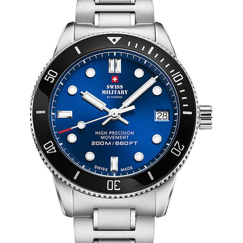 Ladies Watch Swiss Military Sm34089.02, Quartz, 37mm, 20atm