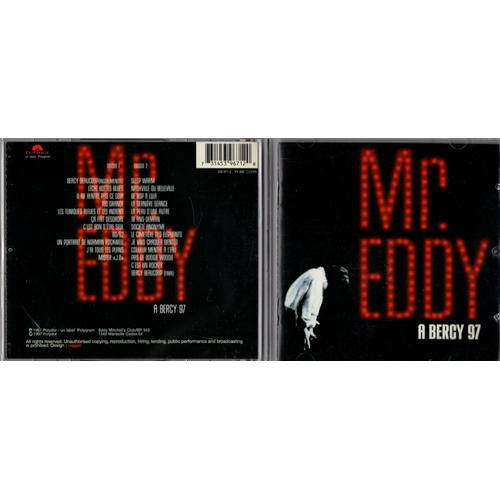 Eddy Mitchell Mr Eddy À Bercy 97 Double Cd