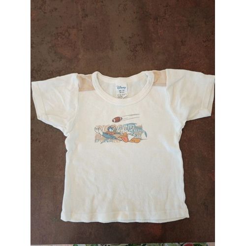 T Shirt Mc Beige Donald 3 Ans Disney Très Bon État