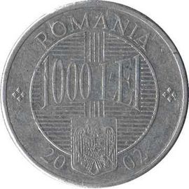 Pièce De 1000 Lei Roumanie