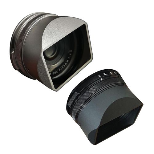 Pour Fujifilm X100V X100F x100s Kit de bague d¿adaptation de pare-soleil carré en métal Remplacer js