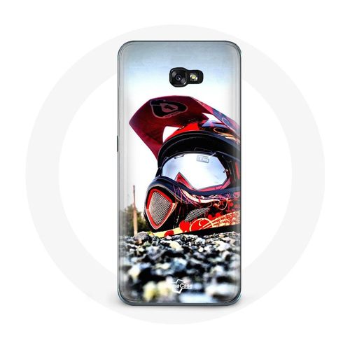 Coque Pour Samsung A5 2016 Casque Moto Cross