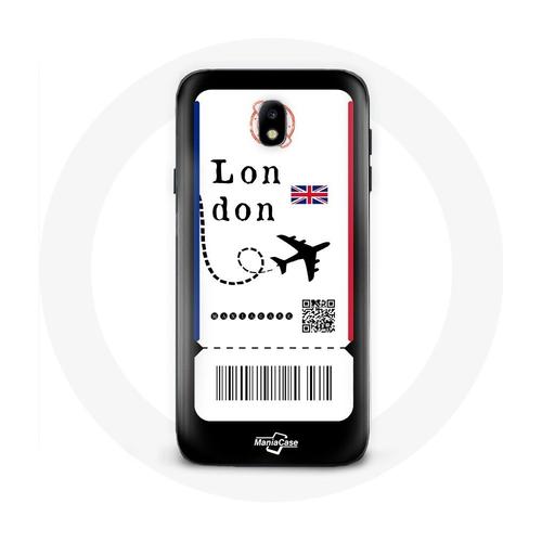 Coque Pour Samsung Galaxy J5 2017 Billet D'avion London