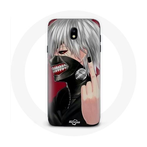 Coque Pour Samsung Galaxy J5 2017 Tokyo Ghoul Kaneki Ken Masque Anime Doigt
