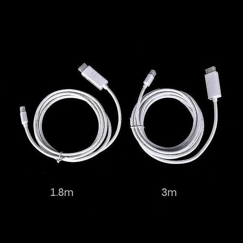 Câble adaptateur Thunderbolt Mini Displayport Dp vers HDMI utile pour Mac Macbook