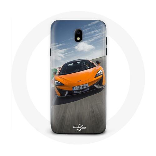 Coque Pour Samsung Galaxy J5 2017 Formule 1 Mclaren Orange