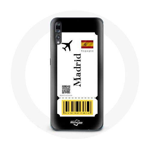 Coque Pour Samsung Galaxy P20 Pro Billet D'avion Madrid Espagne