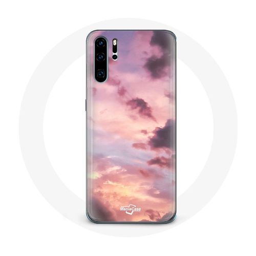 Coque Pour Huawei P30 Pro Coucher De Soleil Rose