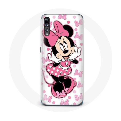 Coque Pour Huawei P20 Pro Minnie Mouse Dessin Animé Mignon Rose