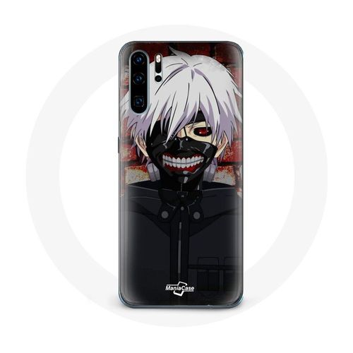 Coque Pour Huawei P30 Pro Tokyo Ghoul Kaneki Ken Masque Japonais Anime