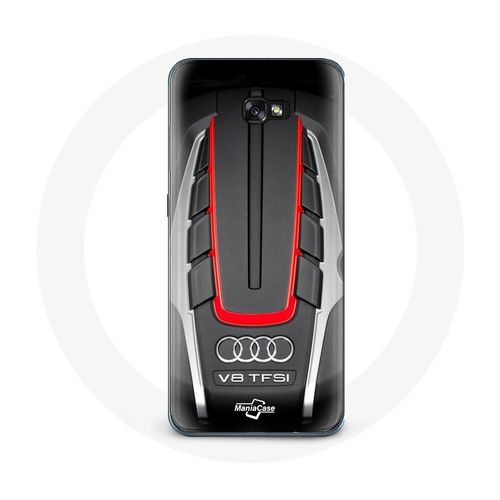 Coque Pour Samsung Galaxy A5 Audi S8 Logo Rouge