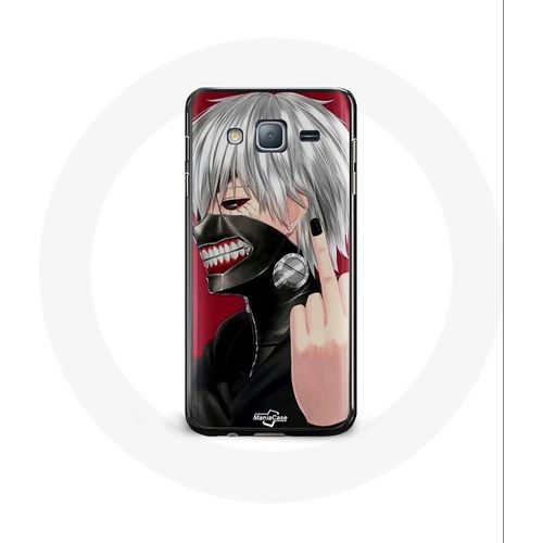 Coque Pour Samsung Galaxy J3 Tokyo Ghoul Kaneki Ken Masque Anime Doigt
