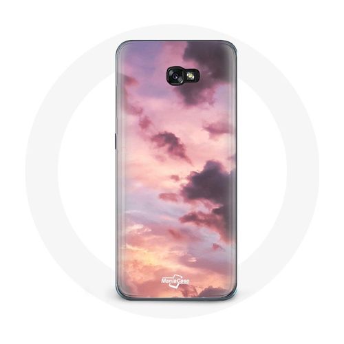 Coque Pour Samsung Galaxy A8 2016 Coucher De Soleil Rose