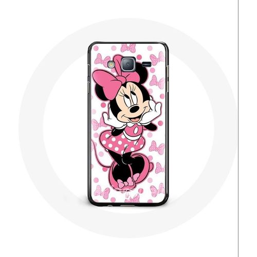 Coque Pour Samsung Galaxy J5 Minnie Mouse Dessin Animé Mignon Rose