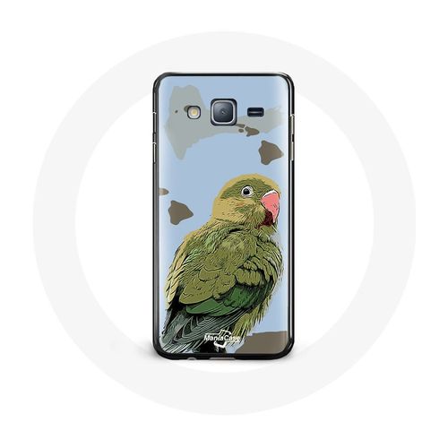 Coque Pour Samsung Galaxy J5 2016 Perruches Oiseaux Vert