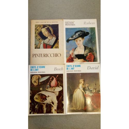 Lot De Reproductions De Tableaux Pinturicchio,Bosch/David,Rubens