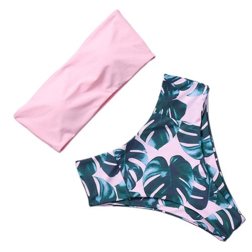 Bikini Women High Waist Set Bathing Push Up Beachwear, B1839pi
