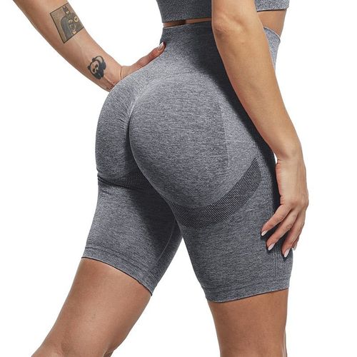 Sexy Women Leggings Bubble Butt Push Up Fitness Shirt Slim High Waist, Court Dgrey Xl