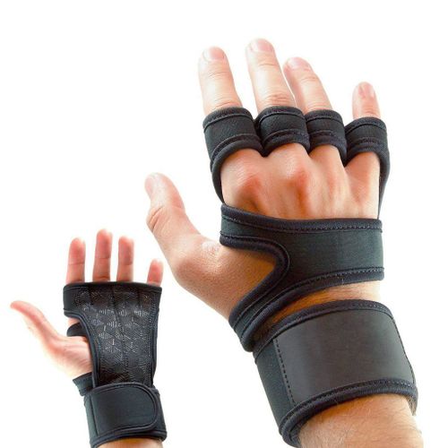 Gymnastique Gants De Fitness Protection De La Paume De La Main Avec Support De Poignet Entraînement Crossfit Levage De Poids, Xl