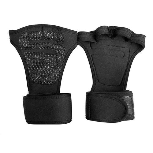 Gym Haltérophilie Formation Bâtiment Sport Femmes Hommes Fitness Body Workout Gants, Noir L