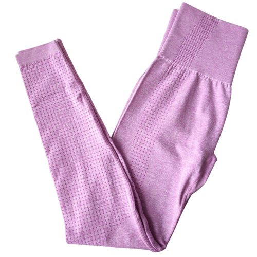 Femmes Vital Leggings Sans Couture Gym Yoga Pants Girl Sport, Lumière Rose M