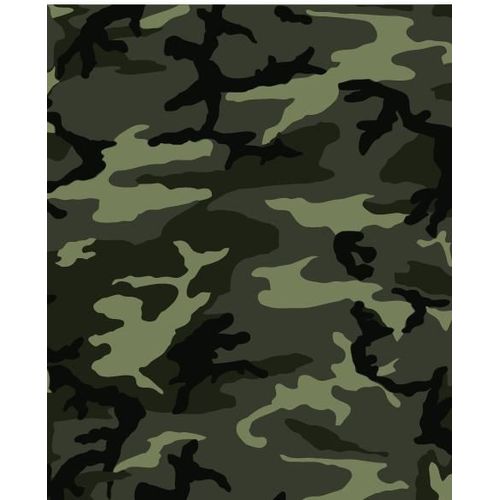 Femmes Sports High Rise Leggings Super Qualité Taille Élastique Solid 4-Way Stretch Skinny Pants, Vert Camo M