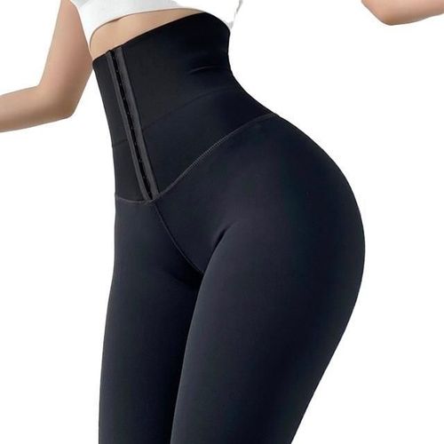 Pantalons De Yoga Pour Femmes Collants De Compression Taille Haute Extensibles Noir Sport Push Up Gym Leggings De Remise En Forme, Noir 2xl