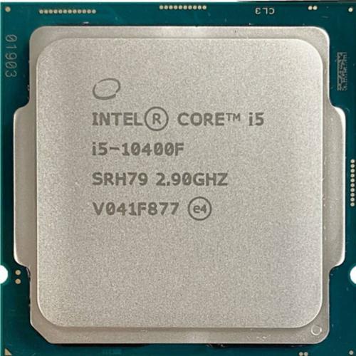 Intel Core i5 10400F - 2.9 GHz - 6 curs - 12 fils - 12 Mo cache - LGA1200 Socket - OEM