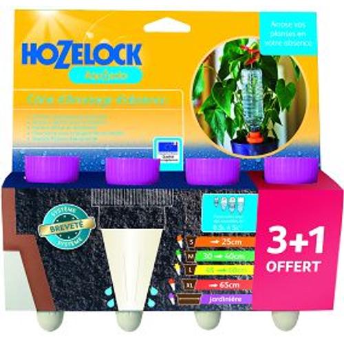 Lot de 4 Cônes d'Arrosage Spécial pour Jardinière, Aquasolo, Hozelock