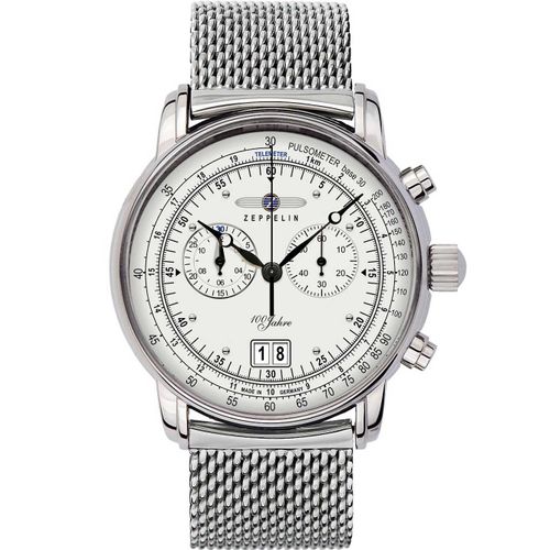 Mens Watch Zeppelin 7690m-1, Quartz, 43mm, 5atm