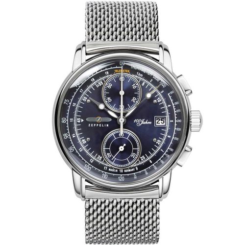 Mens Watch Zeppelin 8670m-3, Quartz, 43mm, 5atm