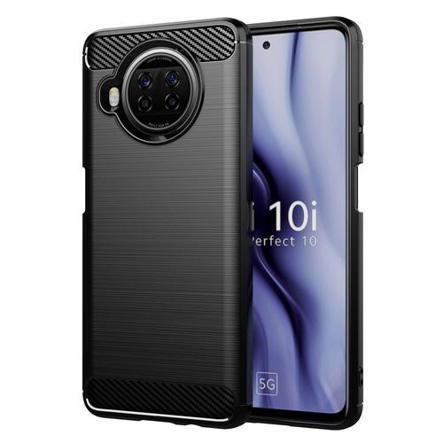 Coque Xiaomi Mi 10i 5g,Etui Pour Xiaomi Mi 10i 5g,Etui En Silicone Pour Xiaomi Mi 10i 5g,Convient A La Xiaomi Mi 10i 5g,Noir