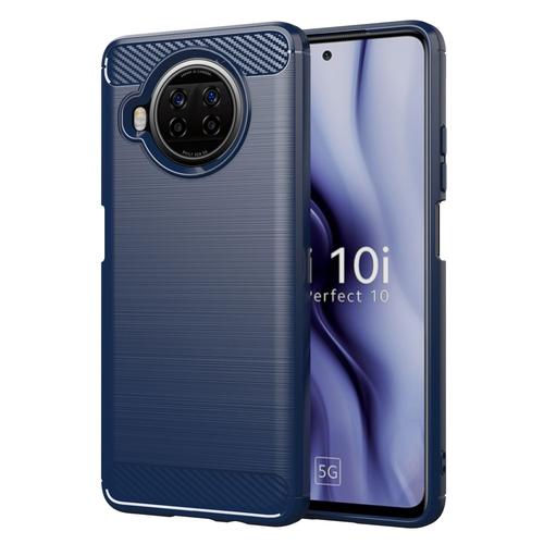 Coque Xiaomi Mi 10i 5g,Etui Pour Xiaomi Mi 10i 5g,Etui En Silicone Pour Xiaomi Mi 10i 5g,Convient A La Xiaomi Mi 10i 5g,Bleu