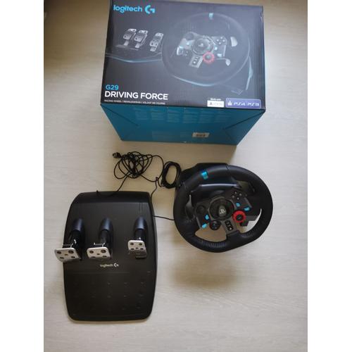 Logitech G29 Driving Force - Ensemble volant et pédales - filaire - pour  Sony PlayStation 3, Sony PlayStation 4 et PS5
