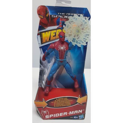 Jeu Jouet Figurine / The Amazing Spider-Man / Web Battlers / Serre Les Jambes Du Spider-Man Pour Animer La Scie Rotative / Bandai