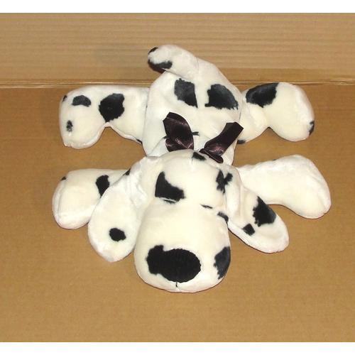 Doudou Chien Dalmatien Digby Russ Berrie - Peluche Chien Noir Et Blanc