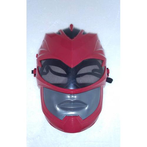 Power Rangers Masque Avec Effet Sonore Ranger Rouge Bandai