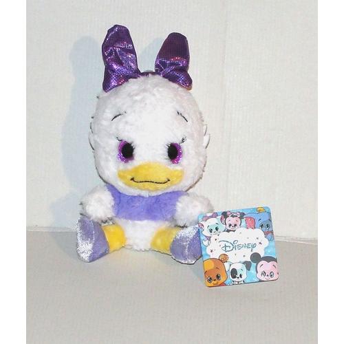 Peluche Daisy Baby Disney Nicotoy - Doudou Daisy Glitzies Serie 3