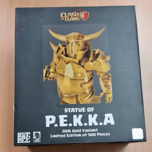 P.E.K.K.A Clash Of Clan Figurine Edition 2016 En Or Pekka Coc Figure Gold Variant 2016 Edition